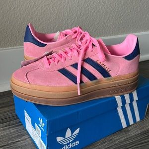 Pink Adidas Gazelle